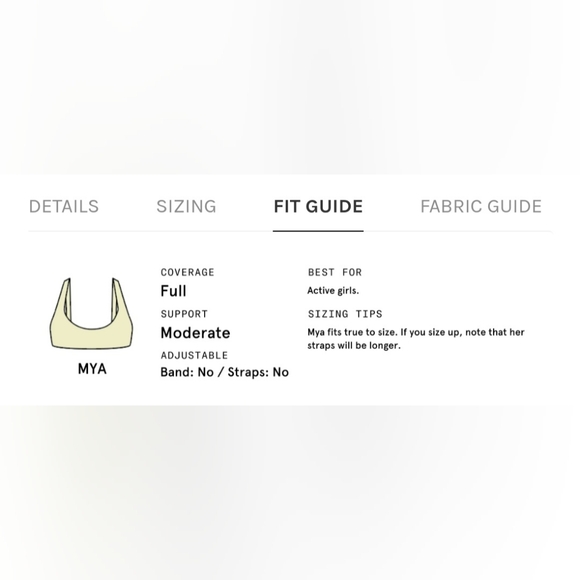 NWOT Skatie 'Mya' bikini top size XS, Neptune - Picture 12 of 13